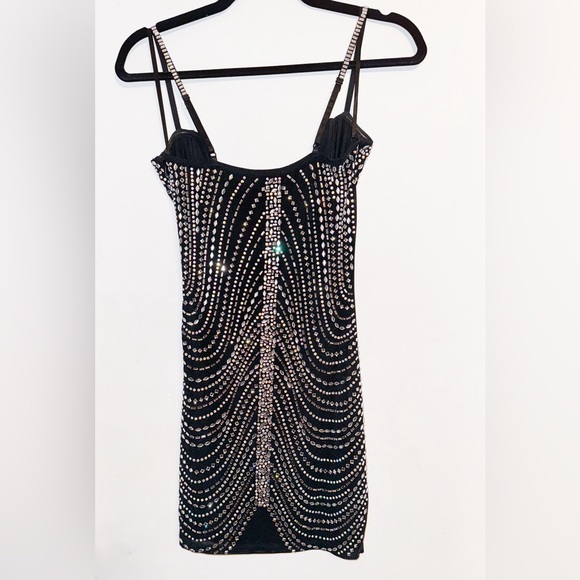Mini Rhinestone dress - Picture 3 of 5